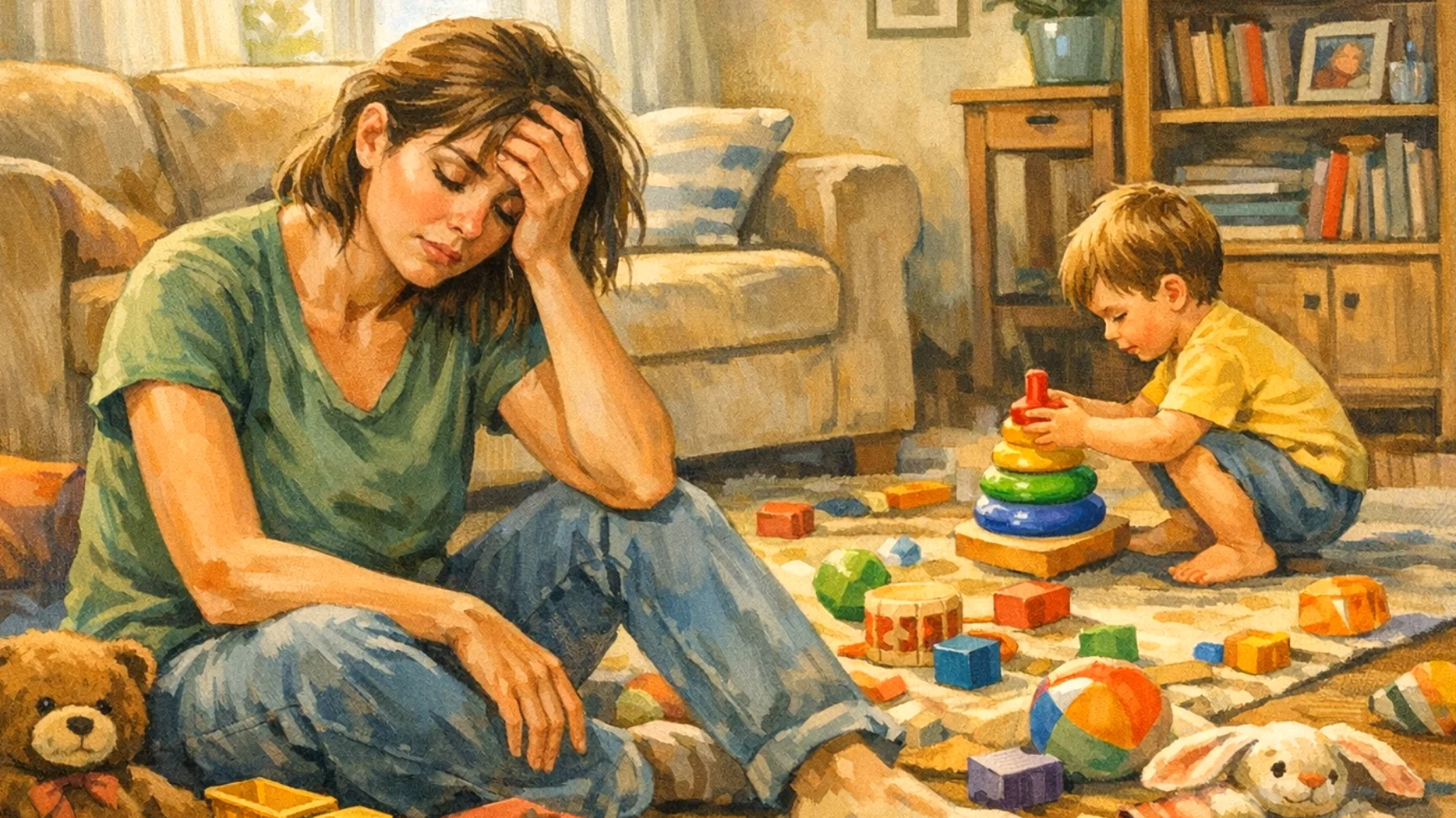 Genitori di bambini piccoli che faticano a trovare equilibrio tra le esigenze dei figli e il proprio benessere personale, con conseguente senso di inadeguatezza e difficoltà nel mantenere pazienza e presenza nelle attività quotidiane"